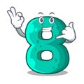 Call me number eight volume logo the mascot