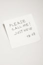 Call message Royalty Free Stock Photo