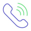 Call service Isolated Vector icon which can easily modify or edit Royalty Free Stock Photo