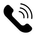 Call service Isolated Vector icon which can easily modify or edit Royalty Free Stock Photo