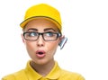 Call service operator Royalty Free Stock Photo