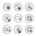 Call to Action Icon Set