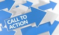 Call to Action Royalty Free Stock Photo
