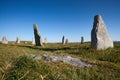 Callanish III, standing stones circle Royalty Free Stock Photo