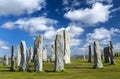 Callanish standing stone circle, Callanish, Isle of Lewis, Scotland, UK