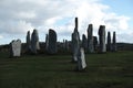 Callanish Standing Stones Isle of Lewis, Outer Hebrides Royalty Free Stock Photo