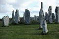 Callanish Standing Stones Isle of Lewis, Outer Hebrides Royalty Free Stock Photo