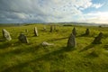 Callanish standing stones Royalty Free Stock Photo