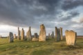 Callanish Stone Circle on the Isle of Lewis in the Outer Hebrides of Scotland.
