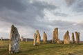 Callanish Stone Circle on the Isle of Lewis in the Outer Hebrides of Scotland.