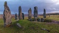 Callanish Stones 3000 BC. Isle of Lewis Royalty Free Stock Photo