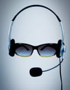Callcenter Agent Royalty Free Stock Photo