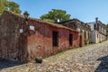 Calle de los Suspiros Sighs street - Colonia del Sacramento, Uruguay Royalty Free Stock Photo