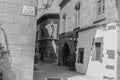 Calle de Rius y Taulet, Poble Espanyol, Barcelona, Spain Royalty Free Stock Photo