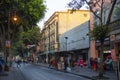 Calle de Tacuba in Historic center of Mexico City, Mexico
