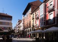 Calle mayor - main street of Palencia