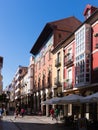 Calle mayor - main street of Palencia