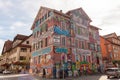 The so called Epplehaus house, the infamous youth club and former occupied house in the inner city of Tubingen, Germany