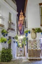 Calleja de las Flores in Cordoba, Andalusia, Spain.