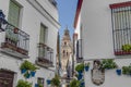 Calleja de las Flores in Cordoba, Andalusia, Spain. Royalty Free Stock Photo