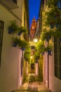 Calleja de las Flores in Cordoba, Andalusia, Spain