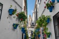 Calleja de las Flores in Cordoba, Andalusia, Spain.