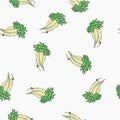 Calligraphy daikon vector coloured white pattern