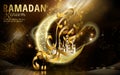 Calligraphy design for Ramadan