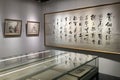 Calligraphy and painting works of renowned Chinese calligrapher Qi Gong