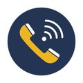 Calling, customer service Vector Icon which can easily modify Royalty Free Stock Photo
