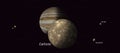 Callisto jupiter satellite