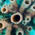 Callyspongia vaginalis, branching vase sponge. CuraÃÂ§ao, Lesser Antilles, Caribbean