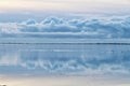 The calm and beautiful Sylt seaside after the rain