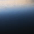 Calm blue water. Royalty Free Stock Photo