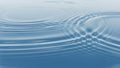 Calm Blue Water Ripples Fluid Surface Waves Abstract Liquid Texture Background Royalty Free Stock Photo