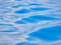 Calm clear blue water and waves background. Ohrid lake, Macedonia Royalty Free Stock Photo