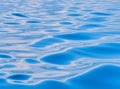 Calm clear blue water and waves background. Ohrid lake, Macedonia Royalty Free Stock Photo