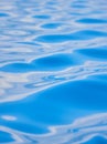 Calm clear blue water and waves background. Ohrid lake, Macedonia Royalty Free Stock Photo