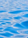 Calm clear blue water and waves background. Ohrid lake, Macedonia Royalty Free Stock Photo