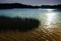 Calm coastline landscape