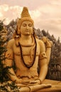 Calm and composed Lord Shiva