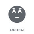 Calm emoji icon from Emoji collection.