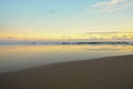 Calm evening beach, low-tide, Sumba, Indonesia Royalty Free Stock Photo