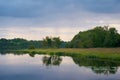 Calm evening over Lower Lough Erne Royalty Free Stock Photo