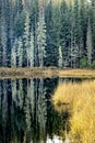 Calm Huff Lake in Idaho