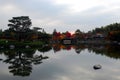 Calm lake autumn foliage Royalty Free Stock Photo