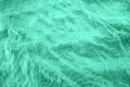 calm mint colored river water surface