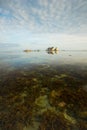 Calm morning at belitung indonesia Royalty Free Stock Photo