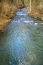 A Calm Mountain Trout Stream in the Blue Ridge Mountains Royalty Free Stock Photo