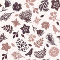 Calm newborn minimal seamless butterfly pattern. Gender neutral baby nursery decor background. Scandi style sketch